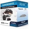 Produktbild: ECS E-Satz 13polig fahrzeugspezifisch passend für Opel Corsa C Combo NEU