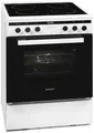 Produktbild: Exquisit EHI 60-3.1 EEK: A Elektro-Standherd, Induktionskochfeld, 60 cm breit, Grill, Umluft, weiß