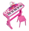 Produktbild: Simba 106830690 - My Music World Girls Standkeyboard, 31 Tasten, Licht und Sound, 55cm, ab 3 Jahre