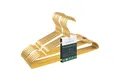 Produktbild: Parusia Kleiderbügel 10/20/40 Parusia Kleiderbügel gold 42x1cm, Metall rostfrei, formstabil, (10-tlg), rostfrei, farbecht, platzsparend