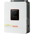 Produktbild: VEVOR 3000W Hybrid-Wechselrichter, 24V DC auf 230V AC, mit integriertem 80A MPPT-Solarladeregler, kompatibel mit Blei-Säure-& Lithiumbatterien, für Zuhause, RV & netzunabhängige Systeme