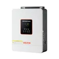 Produktbild: VEVOR 3000W Hybrid-Wechselrichter, 24V DC auf 230V AC, mit integriertem 80A MPPT-Solarladeregler, kompatibel mit Blei-Säure-& Lithiumbatterien, für Zuhause, RV & netzunabhängige Systeme