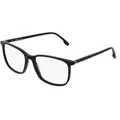 Produktbild: Rodenstock 5360 Unisex-Brille inkl. Gläser Vollrand Quadratisch Kunststoff-Gestell 55/17/140, schwarz