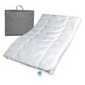 Produktbild: Warme Allergiker Winter Bettdecke Duo Steppbett Klimafaser 135x200 60°