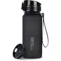 Produktbild: 720DGREE Trinkflasche uberBottle Onyx Black, 0,65 Liter, Kunststoff, schwarz, mit Sieb