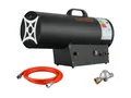 Produktbild: FUXTEC Heizgerät FX-GH51, 50 W, 50kw Heizleistung, Piezo-Zündung, Thermostat, inkl. Druckschlauch