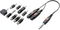 Produktbild: SpeaKa Professional SP-7870280 Kabelschnittstellen-/Gender-Adapter 6.3mm/6.3mm/3.5mm/3.5mm/3.5mm/3.5mm/3.5mm/RCA/RCA/RCA 2x 6.3mm/3.5mm/2x 3.5mm/3.5mm/6.3mm/3.5mm/RCA/RCA/RCA/RCA Schwarz (SP-7870280)