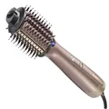 Produktbild: BaByliss Air Power Volume - 2-in-1 Warmluftbürste und Heizbürste, NASS- und TROCKEN-Modus, Glättende Warmluftbürste mit 3 Temperatureinstellungen, Ionen-Technologie, Keramikbeschichtung, Gold, AS95E