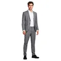 Produktbild: JACK & JONES Herren jprfranco suit noos Anzug, Light Grey Melange, 54 EU