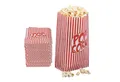 Produktbild: relaxdays Papierspitztüten 288 x Popcorntüten rot-weiß