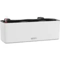 Produktbild: Lechuza® Pflanzgefäß Cube Color Triple 40 cm x 14 cm x 14 cm Weiß