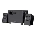 Produktbild: Trust Avora 2.1 PC Lautsprecher mit Subwoofer, 18 W (9 W RMS), Computer Boxen, Kompaktes Format, USB-Betrieb, 3,5 mm AUX Klinke, Lautsprecherset für PC/Laptop - Schwarz