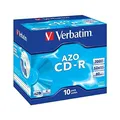 Produktbild: Verbatim CD-R AZO Crystal 700 MB 10 STK