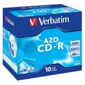 Produktbild: Verbatim CD-Rohling, 80 Minuten, 700MB, 52-fach, in Jewel Case