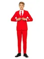 Produktbild: Opposuits Kinderanzug Teen Red Devil Ausgefallener Jungenanzug für Teens mit Stil