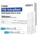 Produktbild: 2x FOB Test Darmkrebs Test Zuhause FOB Selbsttest Vorsorge okkultes Blut Stuhl