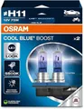 Produktbild: Osram COOL BLUE® BOOST, H11, Halogen-Scheinwerferlampen, Hängebox, offroad