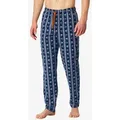 Produktbild: Schiesser Pyjamahose Mix Relax Schlafhose, Nacht Hose, Loungehose blau 54