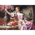 Produktbild: Castorland C-300020 - PUZZLE 3000 TEILE - LADY IN THE PURPLE DRESS, W. CZACHÓRSKI