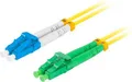 Produktbild: 2m lanberg mono lc/apc-lc/upc duplex fiber patch cord g657a1 lszh gelb