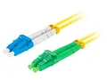 Produktbild: FO-LALU-SD11-0020-YE LWL-Patchkabel LC/APC,LC/UPC 2m Lichtwellenleiter: 9/125um
