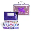 Produktbild: MARTINELIA - Make-up-Palette für Kinder Galaxy – Make-up-Set für Mädchen: Lippenstift, Lidschatten, Nagellack für Kinder, Rouge mit Spiegel – Koffer aus Metall
