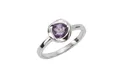 Produktbild: Vivance Fingerring 925-/ Sterling Silber Amethyst