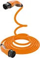 Produktbild: Selbstaufrollendes Ladekabel Typ 2, bis zu 22 kW, 3 m, orange