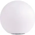 Produktbild: Heitronic Wegeleuchte Boule, Kunststoff, weiß, mit LED, Dämmerungssensor und Solar, 30 cm