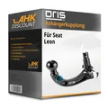 Produktbild: Für Seat Leon 06.2015-08.2020 ORIS Anhängekupplung abnehmbar AHK