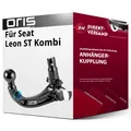 Produktbild: Für Seat Leon ST Kombi Typ 5F8 (Oris) Anhängerkupplung abnehmbar neu