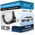 Produktbild: Für Skoda Octavia Fliessheck 11.2012-02.2020 ORIS Anhängerkupplung abnehmbar neu