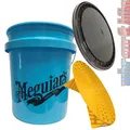 Produktbild: Meguiars Eimer blau Hybrid Ceramic Blue Bucket + Grid Guard Einsatz + Deckel