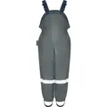 Produktbild: Playshoes Regenhose Fleece-Trägerhose grau 92 - ca. 24 Monate