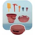 Produktbild: Schildkröt Funsports - 7in1 Sand Toys Falteimer Set - rot