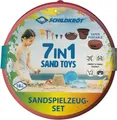 Produktbild: 7in1 Sandspielzeug Set, (Sand Toys) Farbe: rot