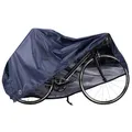 Produktbild: Navaris Fahrradabdeckung L Navy - Wetterfeste Fahrradgarage - 210D Polyester mit PU-Beschichtung - Fahrradschutzhülle - Fahrradgarage wetterfest für 1 Fahrrad