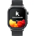 Produktbild: Knauermann PRO 4 (2026) Smartwatch mit Anruf & SOS Funktion - Schwarz