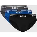 Produktbild: BOSS Slip mit Label-Details im 3er-Pack Modell 'Power' in Royal, Größe XL