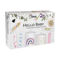 Produktbild: KREUL 49758 - Candle Pen 6er Set Hello Baby, 6 x 29 ml, feine Malspitze, Farben mit Bienenwachs zum Verzieren und Bemalen von Kerzen