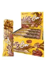 Produktbild: IronMaxx Nutty Bar - Pecan Caramel Milk Chocolate 12x40g Riegel | Protein-Nussriegel mit echten ganzen Nüssen | Glutenfrei und ohne Palmöl