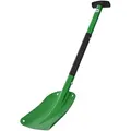 Produktbild: VEVOR Schneeschaufel, 270x215 mm, Schneeschieber aus Aluminiumlegierung mit T-förmigen Griffen, Schneeräumer, Schneeschippe, Schneeschüppe, tragbares Schneeräumwerkzeug für Garten, Auto, Camping