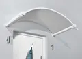 Produktbild: GUTTA Vordach Vordachsystem Haustürdach Dach Rundbogen weiß 160 x 90 x 30 cm