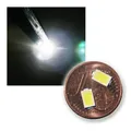 Produktbild: world-trading-net - 10 SMD LEDs 5730 kalt-weiß, 50-56lm, 6000K, 150mA