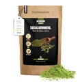 Produktbild: alphazoo Seealgenmehl 250 g für Hunde – natürliches Jod aus Ascophyllum nodosum – Ergänzungsfuttermittel Hund – fein gemahlen, reich an Mineralstoffen & Ballaststoffen – ohne Zusätze, Made in Germany