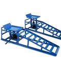 Produktbild: 2 Auto PKW Auffahrrampen mit Wagenheber Wartungsrampe Hebebühne 2000kg