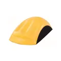 Produktbild: Mirka Handschleifblock mit Klett I Handschleifer Schleifklotz für Ø 150mm Klett Schleifscheiben I Zum Schleifen von Holz, Spachtel, Lack, Kunststoff I 8390330111