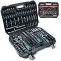 Produktbild: 187 tlg. Steckschlüsselsatz Ratschenkasten Werkzeugkoffer Knarrenkasten Koffer