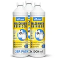 Produktbild: bio-chem Maschinenreiniger 3x 1000 ML für Waschmaschine und Geschirrspüler I Geruchsneutral & schonend I Flüssiger Intensiv-Reiniger für das Innere von Spülmaschinen und Waschmaschinen I Made in DE