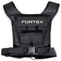 Produktbild: Fortex® Gewichtsweste mit herausnehmbaren Gewichten Größenwahl | Trainingsweste Fitnessweste Sportweste Weighted Vest Laufweste Fitness Weste für Klimmzüge Liegestütze Kniebeuge Laufen